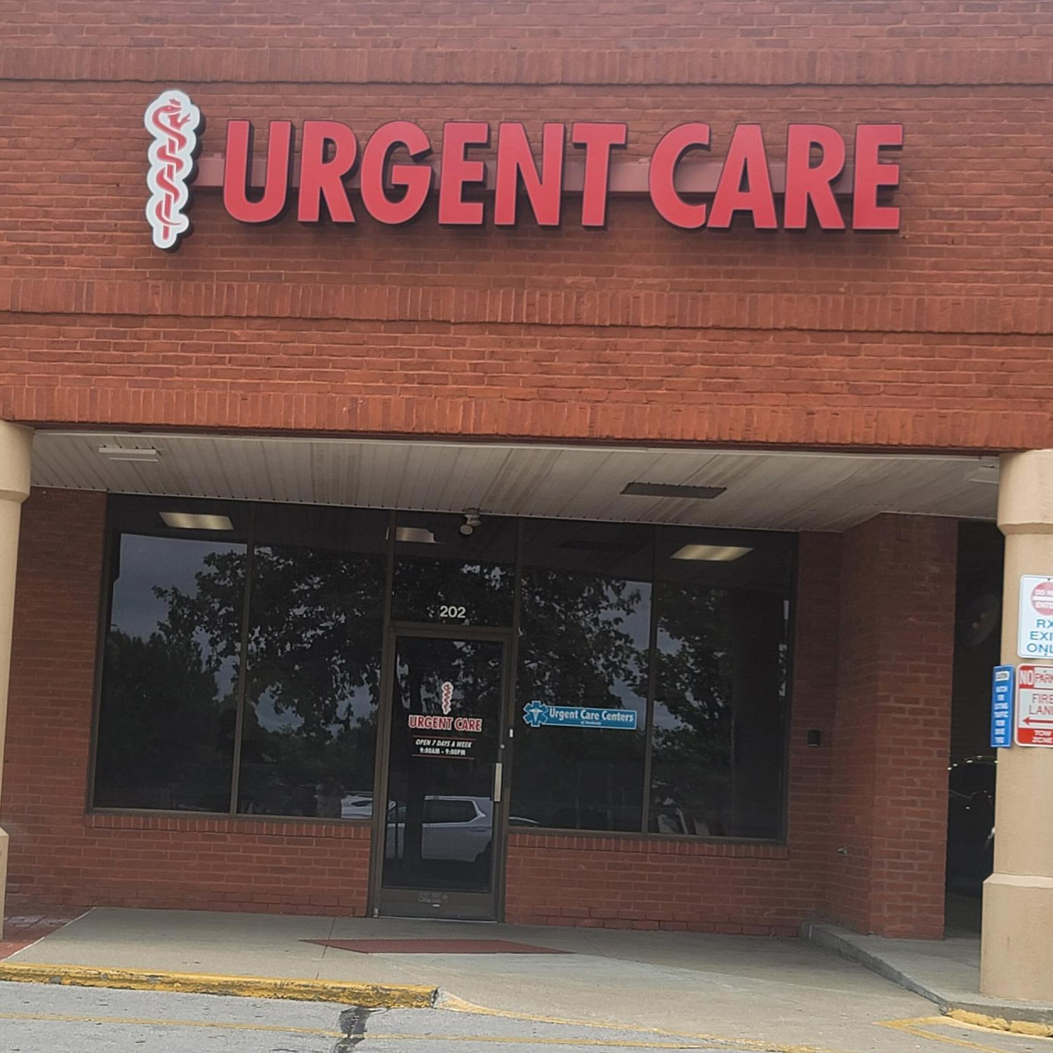 photo of richmond road urgent care building in Lexington ky